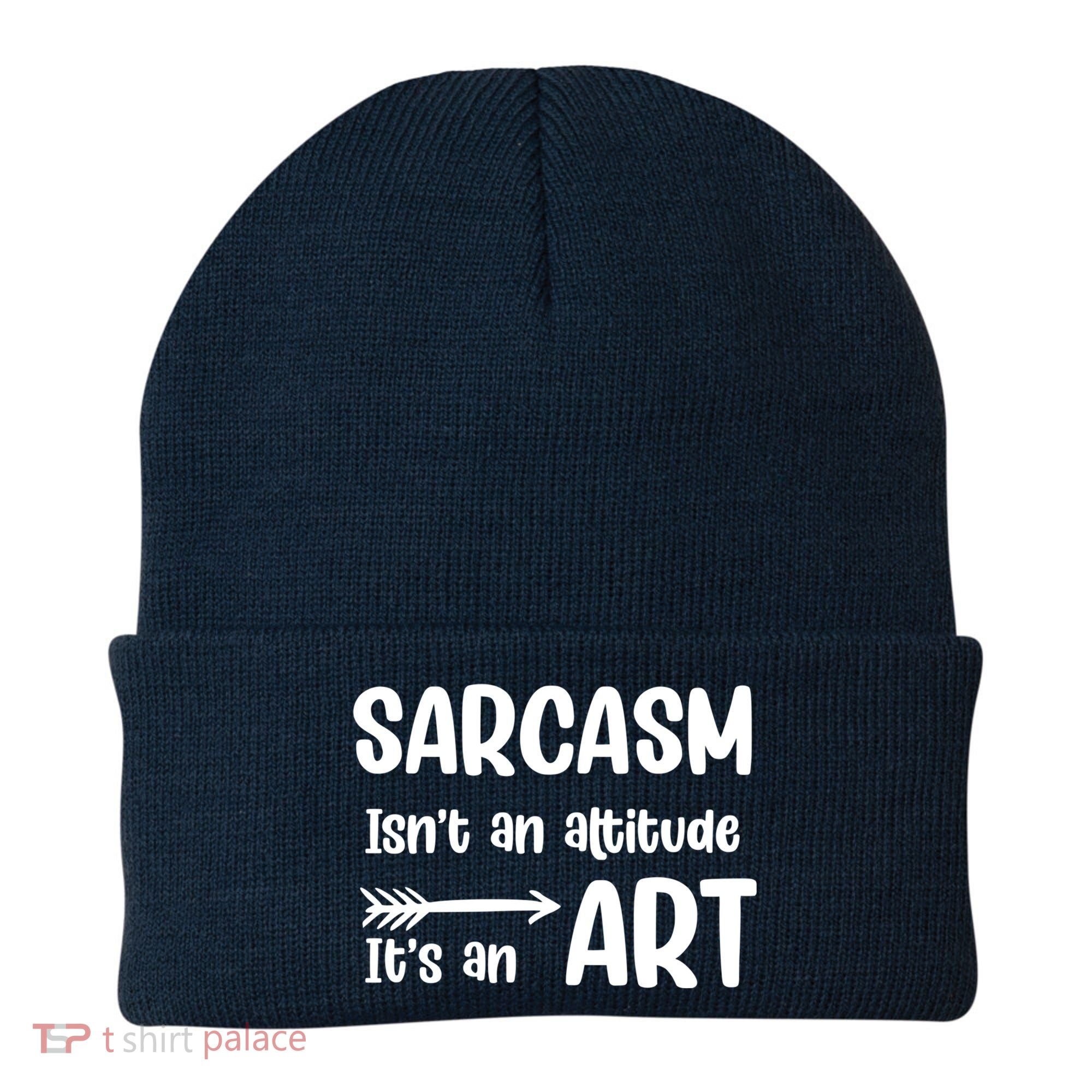 Sarcasm Gift for Teens, Tweens, Girl- Funny Sarcastic Beanie