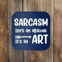 Sarcasm Gift for Teens, Tweens, Girl- Funny Sarcastic Coaster thumb 0