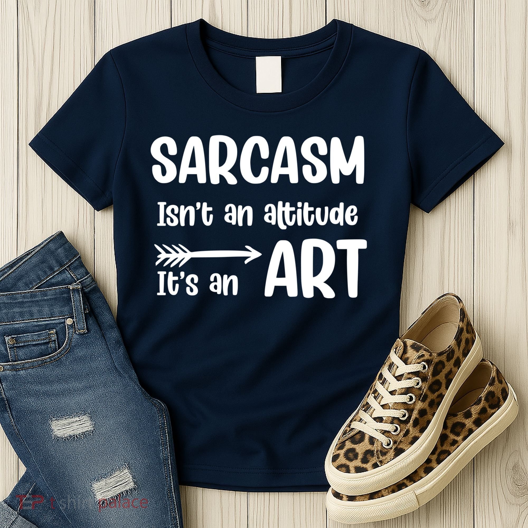 Sarcasm Gift for Teens, Tweens, Girl- Funny Sarcastic Women's T-Shirt