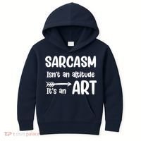 Sarcasm Gift for Teens, Tweens, Girl- Funny Sarcastic Kids Hoodie thumb 0