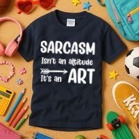 Sarcasm Gift for Teens, Tweens, Girl- Funny Sarcastic Kids T-Shirt thumb 3