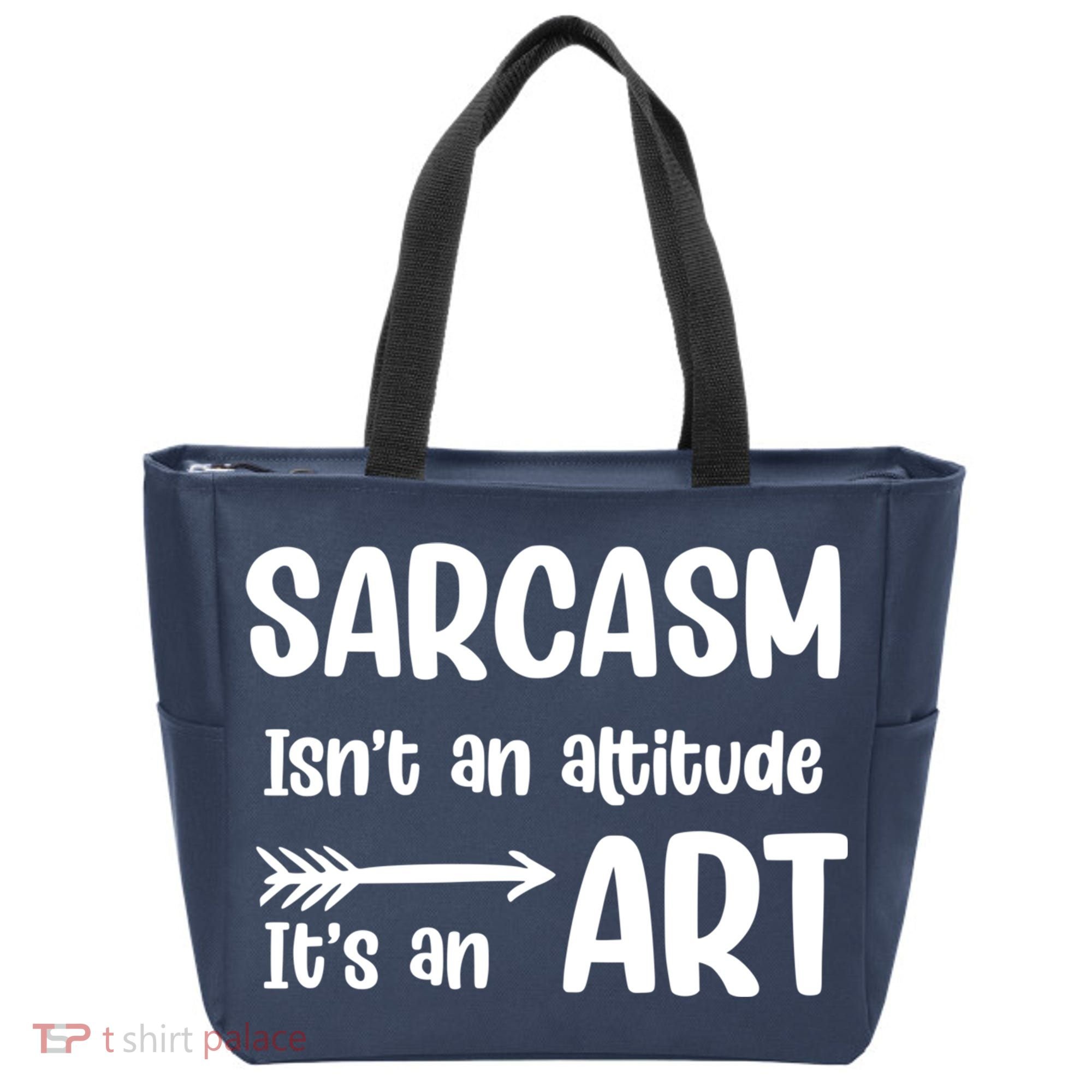 Sarcasm Gift for Teens, Tweens, Girl- Funny Sarcastic Tote Bag