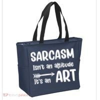 Sarcasm Gift for Teens, Tweens, Girl- Funny Sarcastic Tote Bag thumb 2