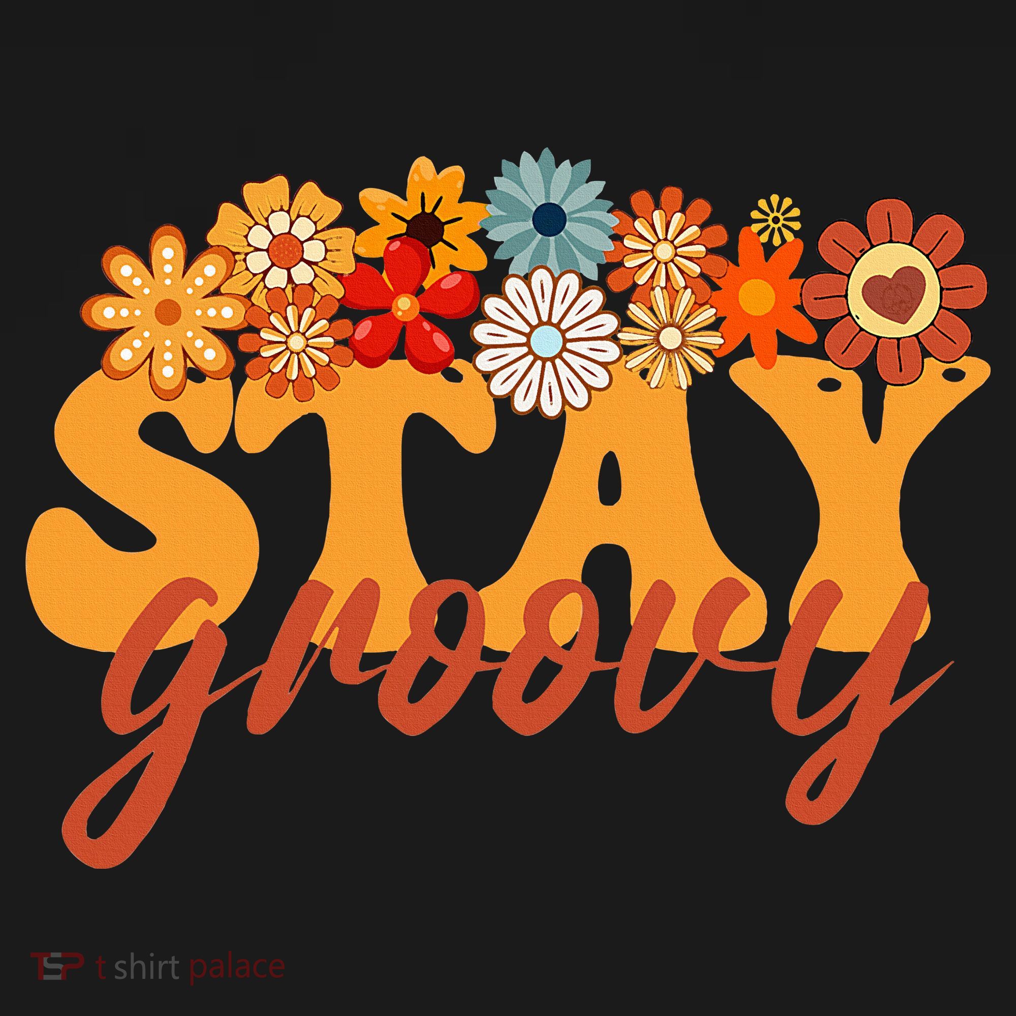 Stay Groovy Flower Power City Backpack