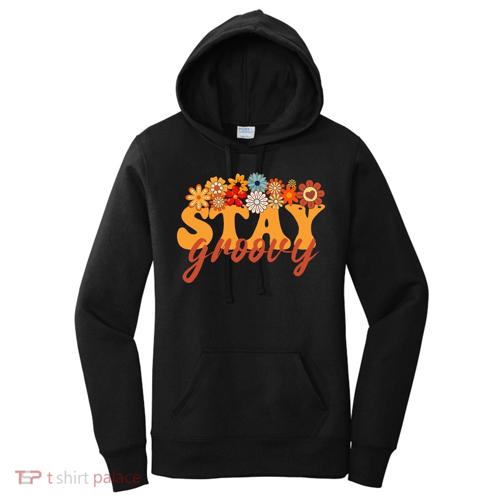 Stay Groovy Flower Power Women's Hoodie