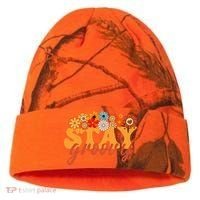 Stay Groovy Flower Power Kati Licensed 12" Camo Cuffed Beanie thumb 0