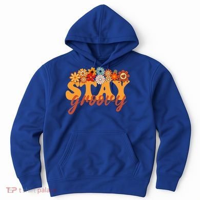 Stay Groovy Flower Power Hoodie
