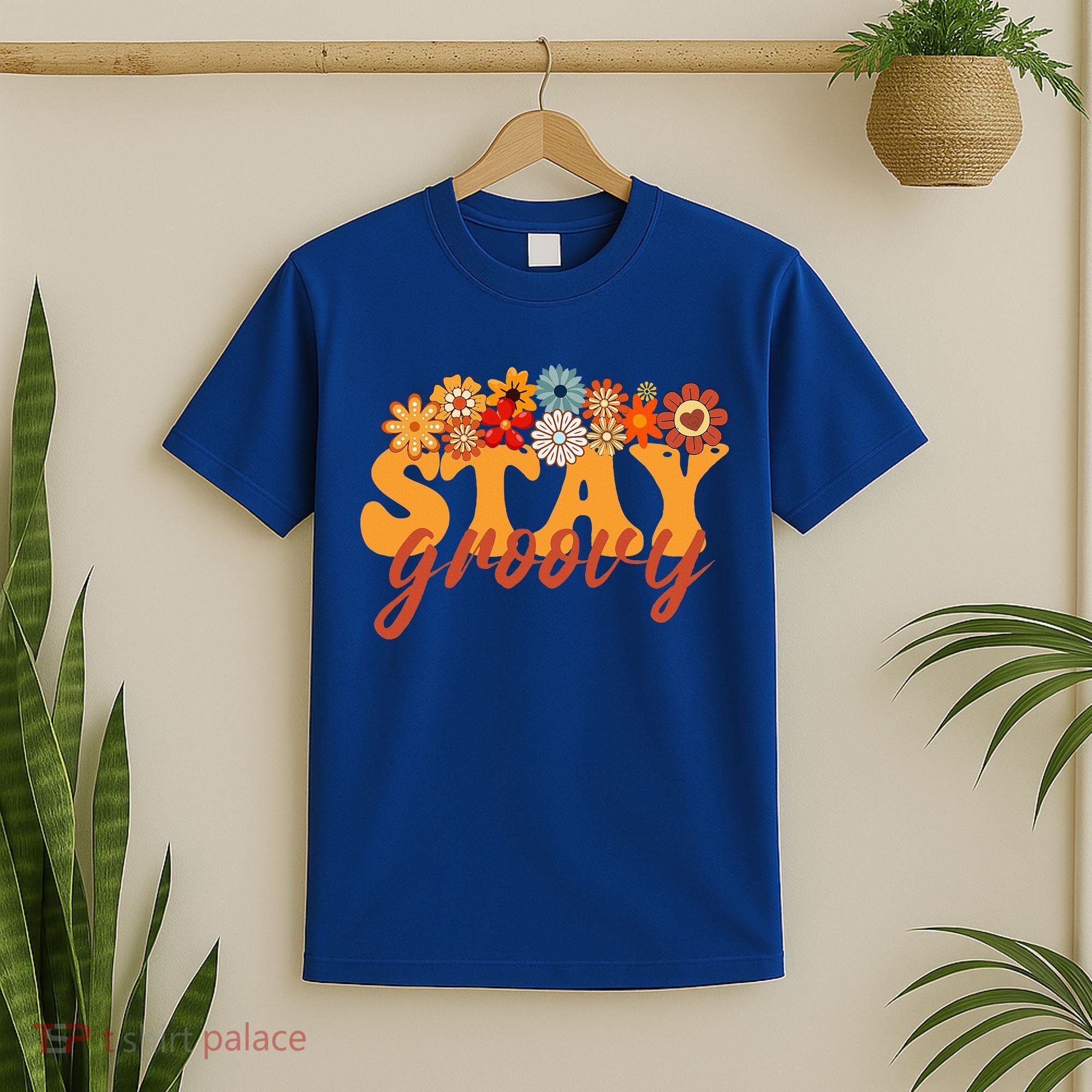 Stay Groovy Flower Power T-Shirt