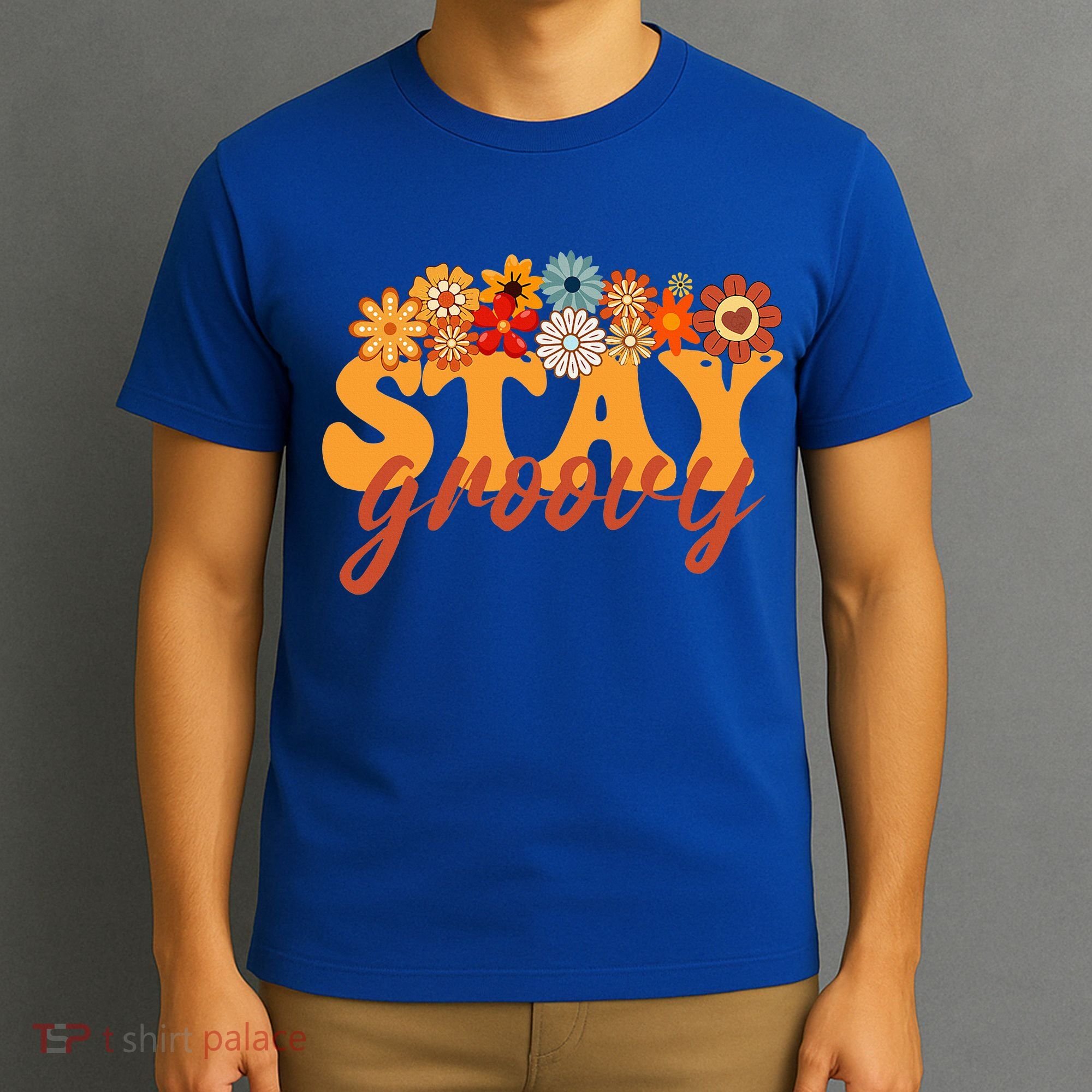 Stay Groovy Flower Power T-Shirt