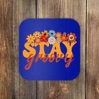 Stay Groovy Flower Power Coaster thumb 0