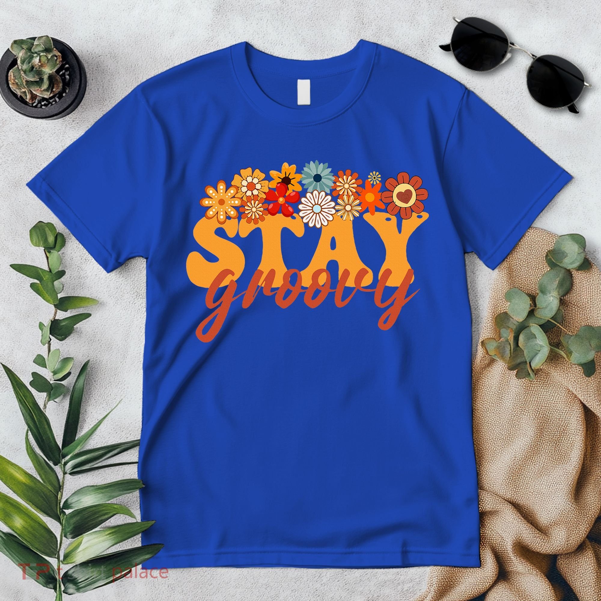 Stay Groovy Flower Power Premium T-Shirt