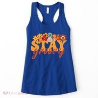 Stay Groovy Flower Power Women's Tank Top thumb 0