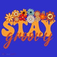 Stay Groovy Flower Power Tie-Dye T-Shirt thumb 2