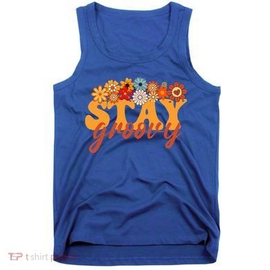 Stay Groovy Flower Power Tank Top