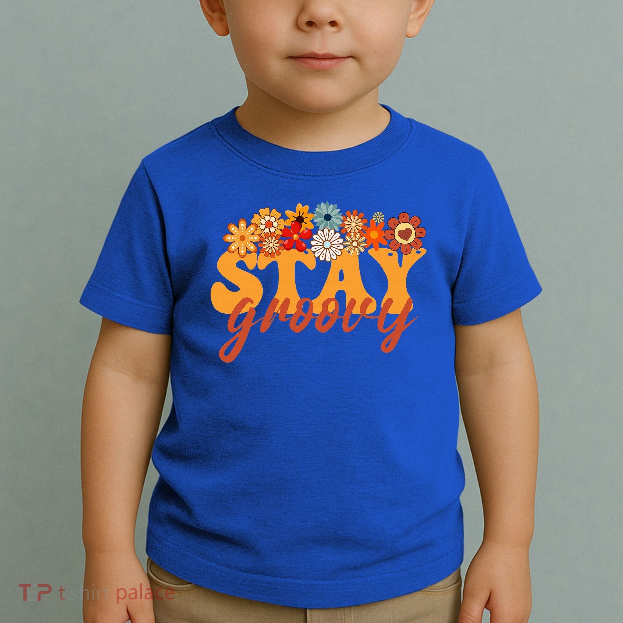 Stay Groovy Flower Power Toddler T-Shirt