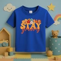 Stay Groovy Flower Power Toddler T-Shirt thumb 3