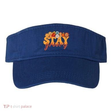 Stay Groovy Flower Power Visor