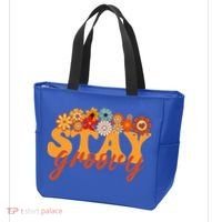 Stay Groovy Flower Power Tote Bag thumb 3
