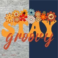 Stay Groovy Flower Power Kids Colorblock Raglan Jersey thumb 2