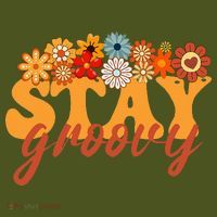 Stay Groovy Flower Power The Baniff Cuffed Pom Beanie thumb 2