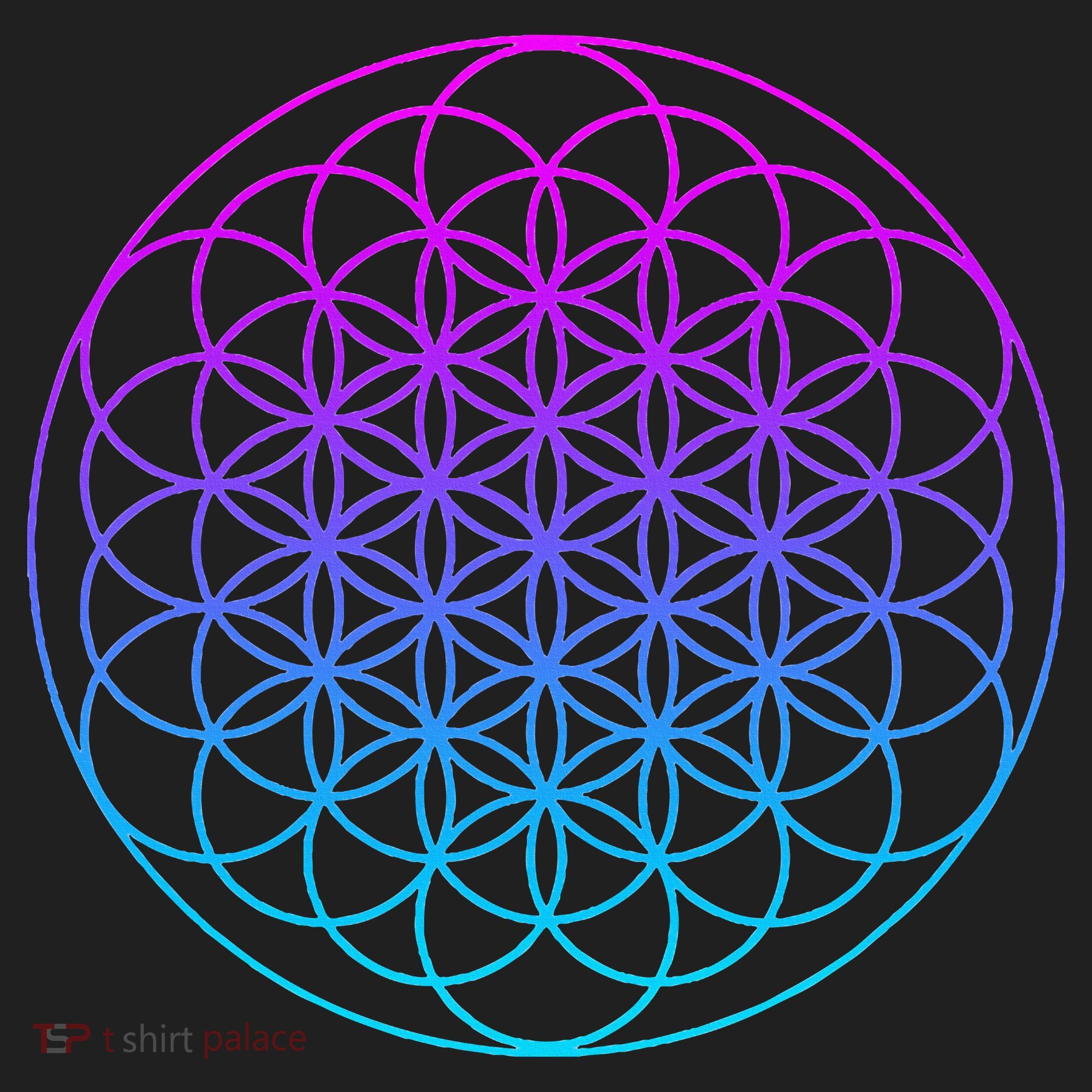 Sacred Geometry Flower Of Life Women's Sweatshirt