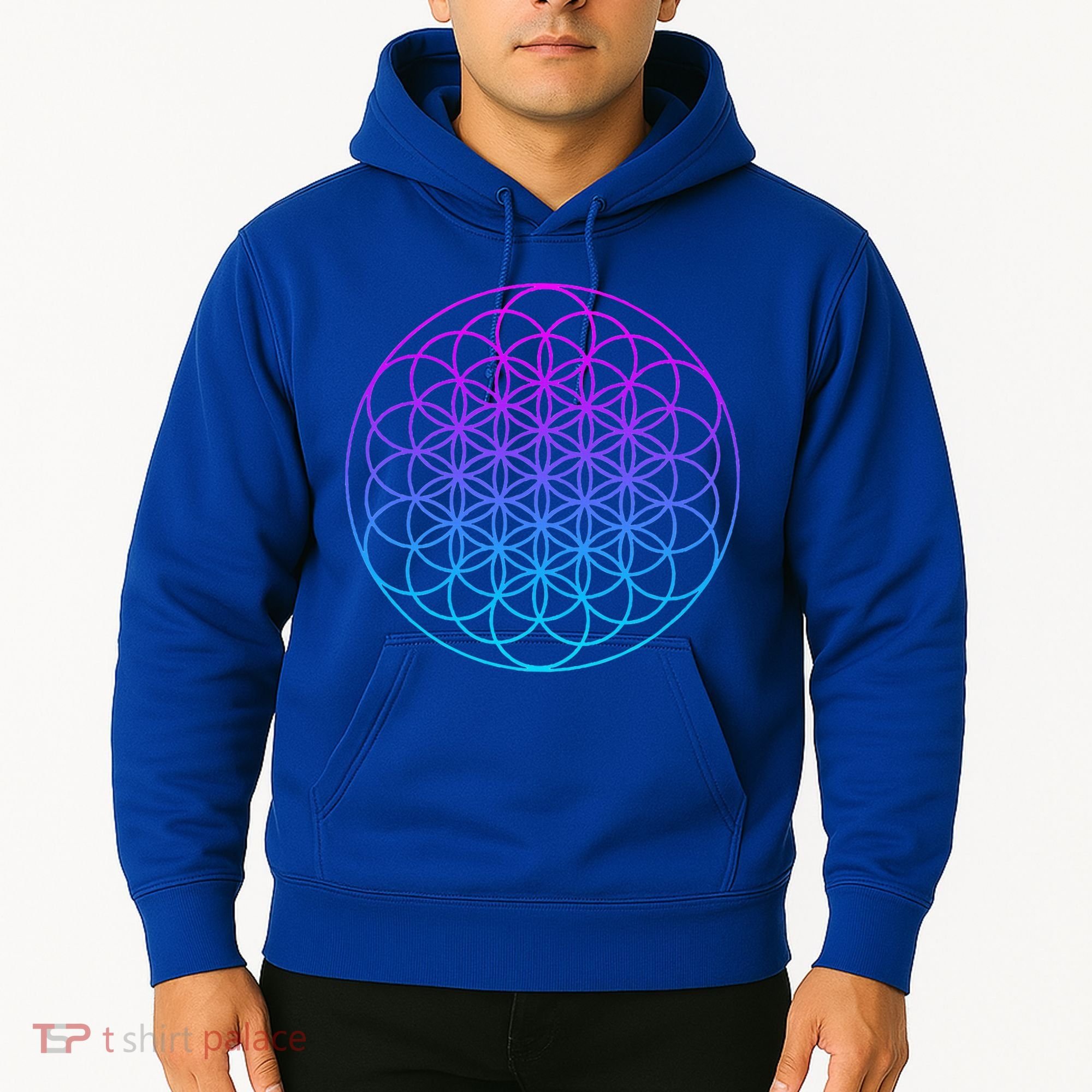 Sacred Geometry Flower Of Life Hoodie