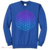 Sacred Geometry Flower Of Life Sweatshirt thumb 0