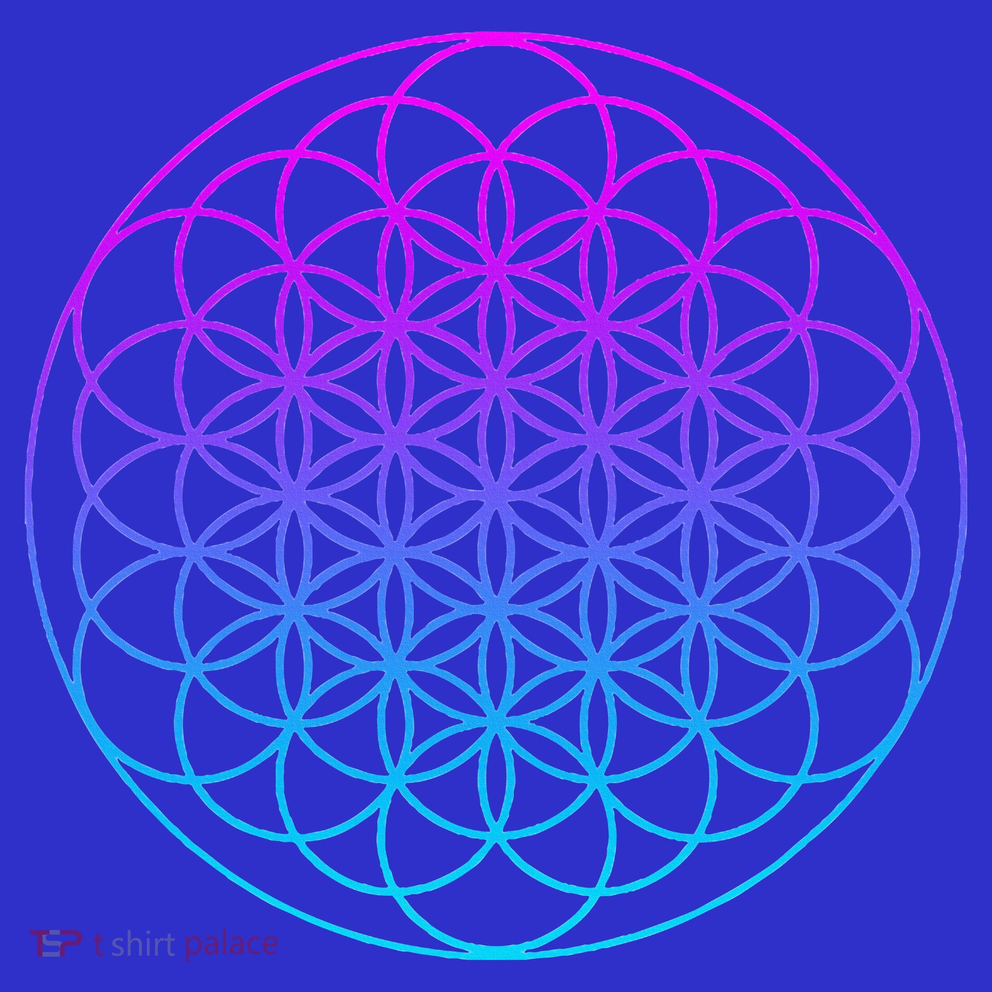 Sacred Geometry Flower Of Life Mousepad