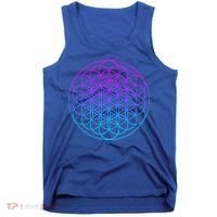 Sacred Geometry Flower Of Life Tank Top thumb 0