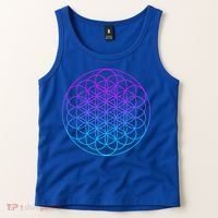 Sacred Geometry Flower Of Life Tank Top thumb 2