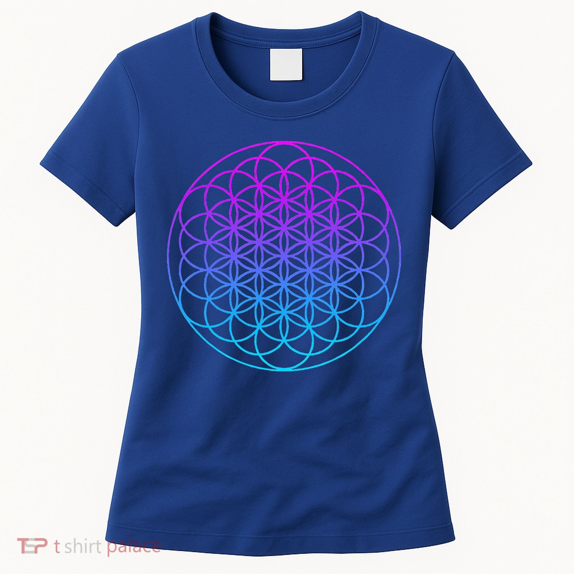 Sacred Geometry Flower Of Life Women's T-Shirt