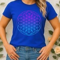 Sacred Geometry Flower Of Life Women's T-Shirt thumb 2