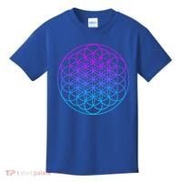 Sacred Geometry Flower Of Life Kids T-Shirt thumb 0