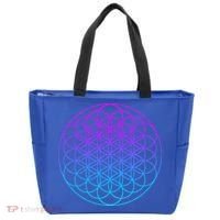 Sacred Geometry Flower Of Life Tote Bag thumb 0