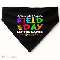 Second Grade Field Day Let The Games Begin Teachers USA-Made Doggie Bandana thumb 0