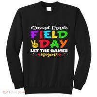 Second Grade Field Day Let The Games Begin Teachers Sweatshirt thumb 0