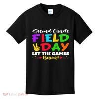 Second Grade Field Day Let The Games Begin Teachers Kids T-Shirt thumb 0