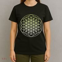 Sacred Geometry Flower Of Life T-Shirt thumb 4