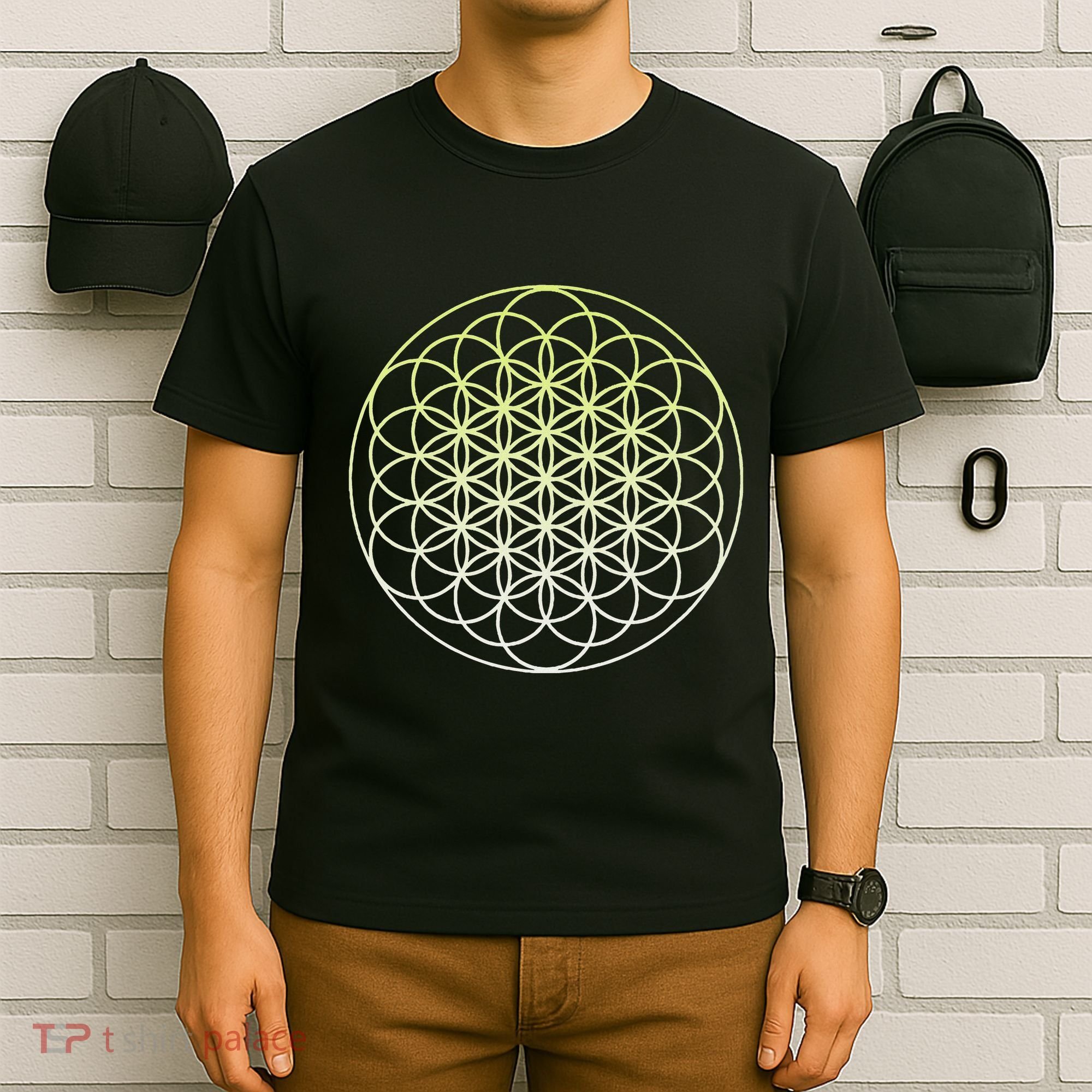 Sacred Geometry Flower Of Life T-Shirt