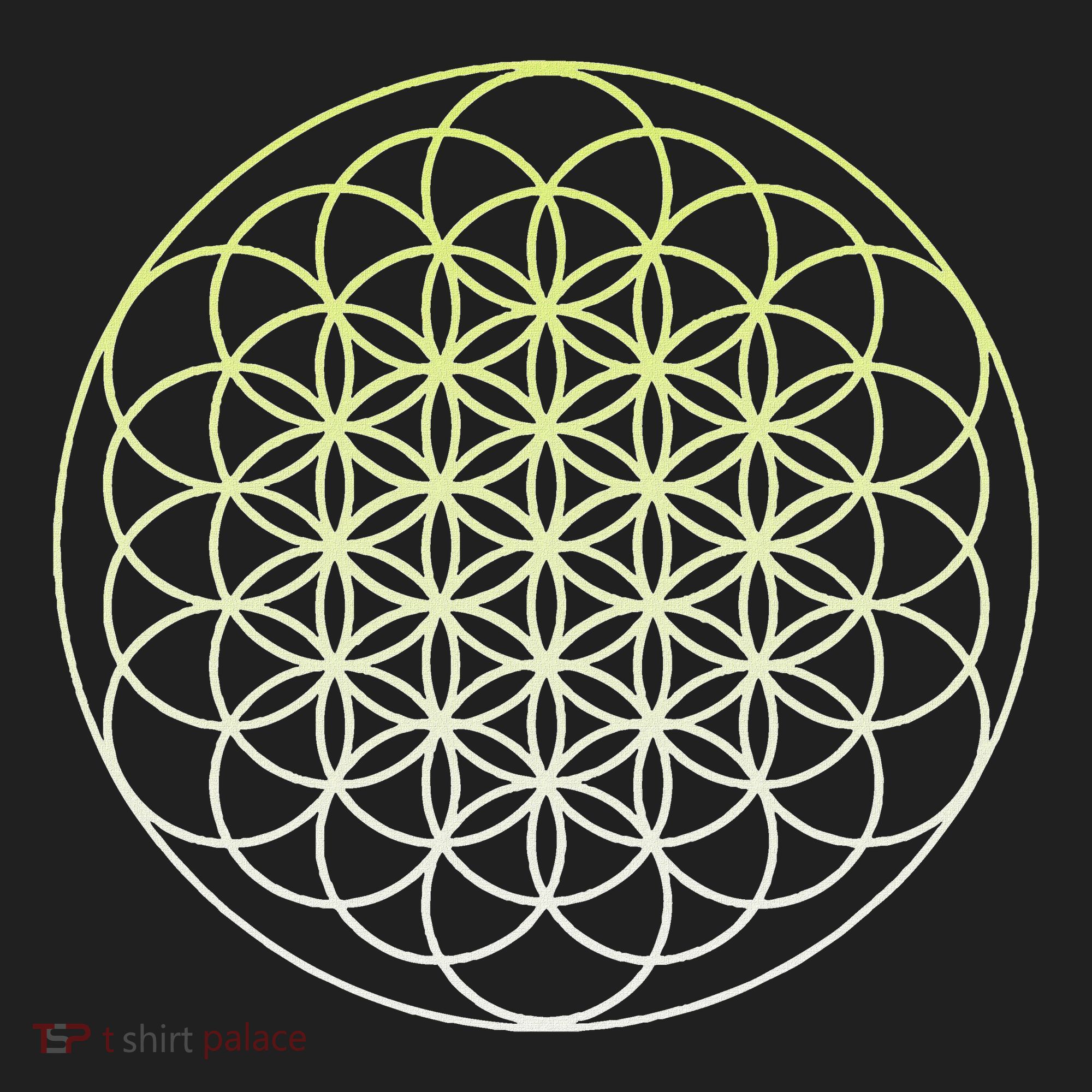 Sacred Geometry Flower Of Life 15oz Campfire Ceramic Mug