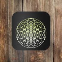 Sacred Geometry Flower Of Life Coaster thumb 0