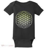 Sacred Geometry Flower Of Life Baby Bodysuit thumb 0