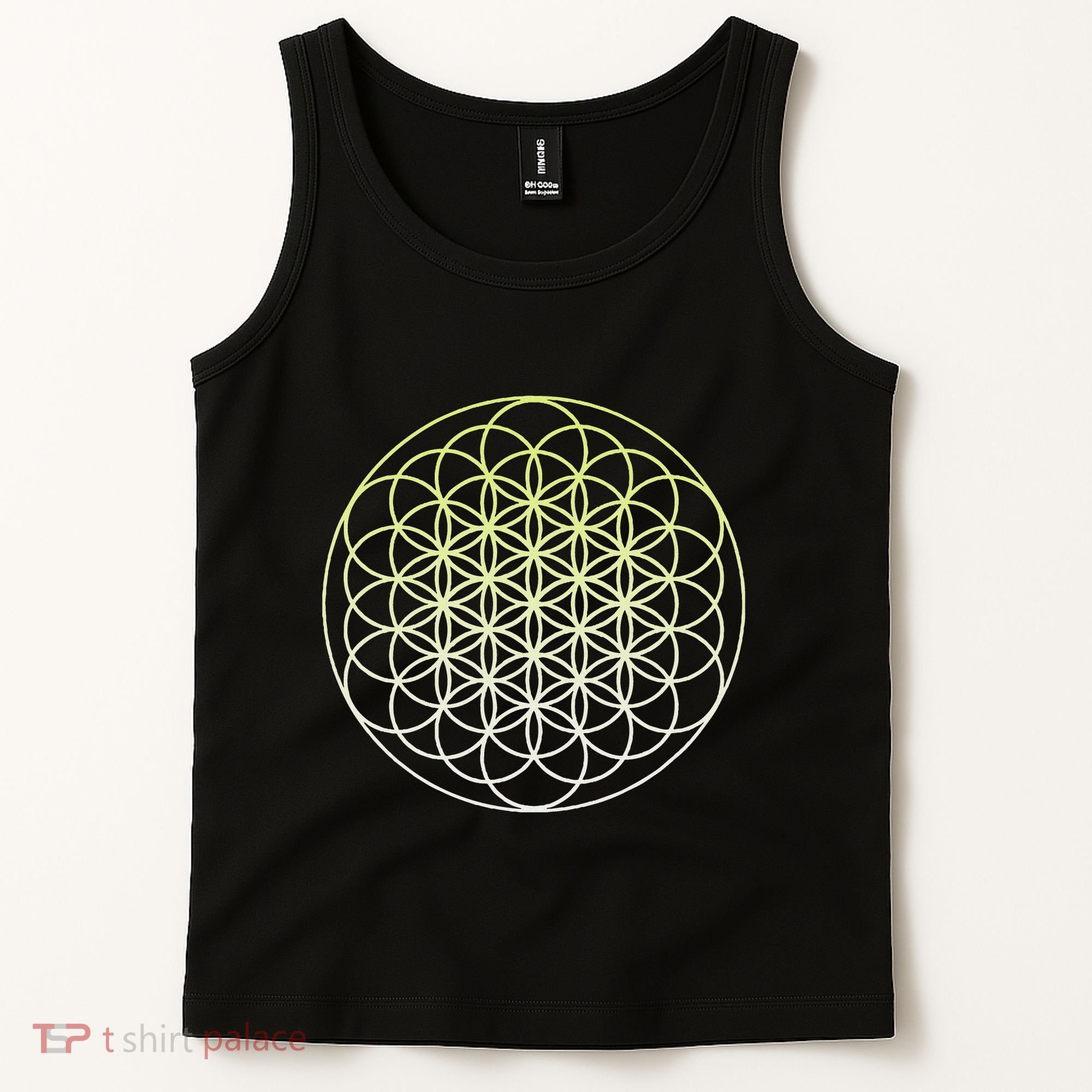 Sacred Geometry Flower Of Life Tank Top