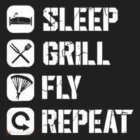 Sleep Grill Fly Repeat Tumbler thumb 3