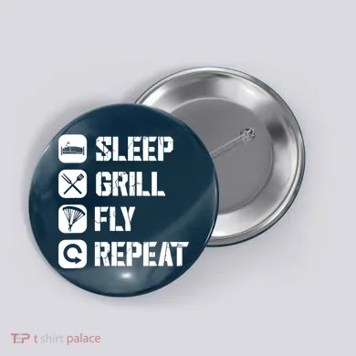 Sleep Grill Fly Repeat Button