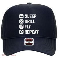 Sleep Grill Fly Repeat Hat thumb 0