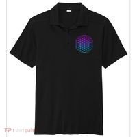 Sacred Geometry Flower Of Life Sport-Tek Posi-UV Pro Polo thumb 0