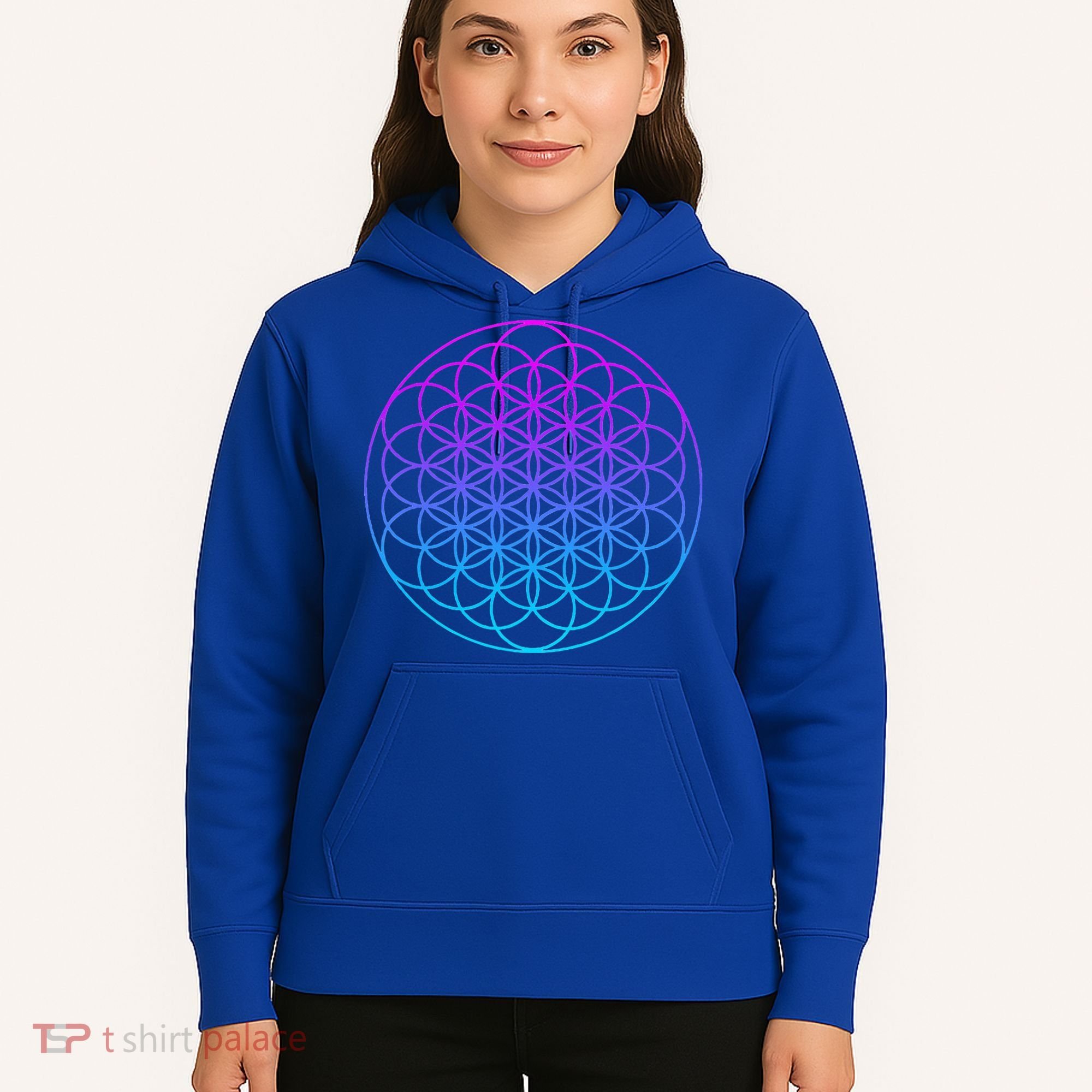 Sacred Geometry Flower Of Life Hoodie