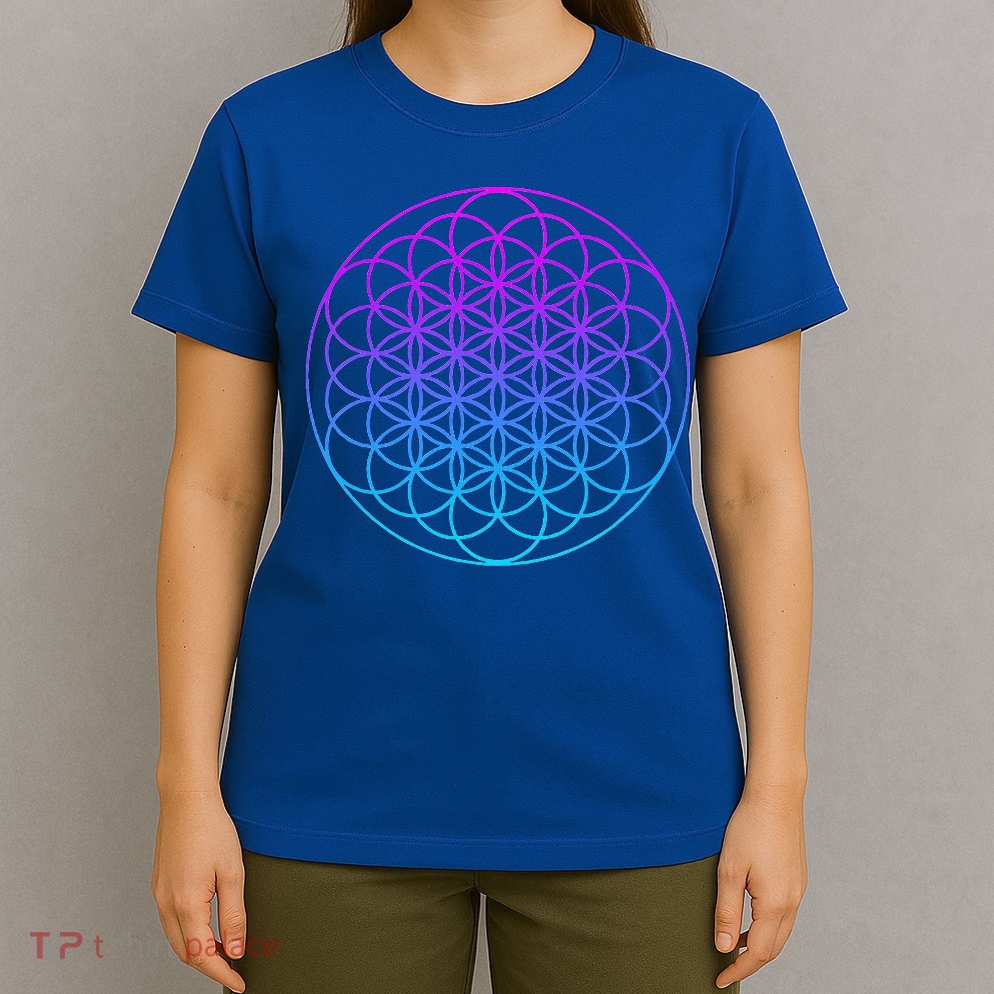 Sacred Geometry Flower Of Life T-Shirt
