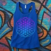 Sacred Geometry Flower Of Life Women's Tank Top thumb 3
